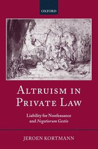 bokomslag Altruism in Private Law