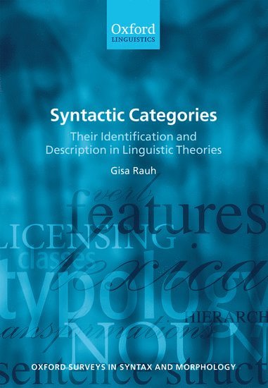 bokomslag Syntactic Categories