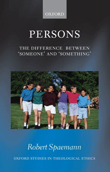 Robert Spaemann - Persons, Inbunden