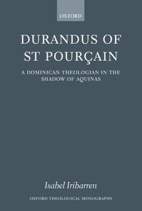 bokomslag Durandus of St Pourcain