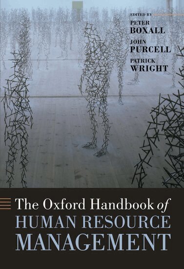 Peter Boxall, John Purcell, Patrick Wright - The Oxford Handbook of Human Resource Management, Inbunden