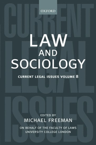 bokomslag Law and Sociology