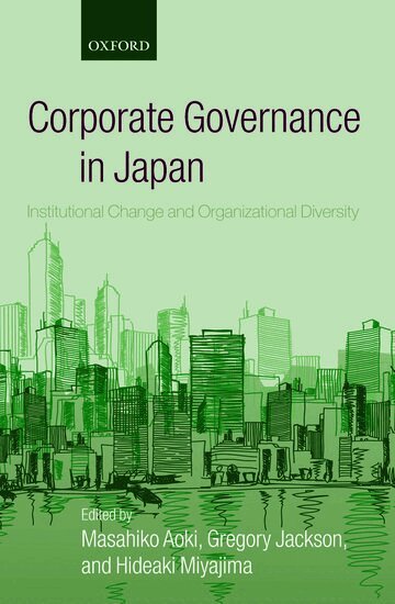 Masahiko Aoki, Gregory Jackson, Hideaki Miyajima - Corporate Governance in Japan, Inbunden