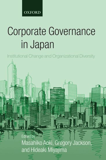 Masahiko Aoki, Gregory Jackson, Hideaki Miyajima - Corporate Governance in Japan, Häftad