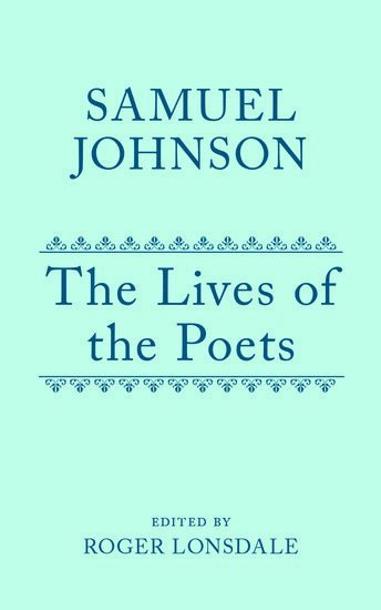 Samuel Johnson's Lives of the Poets 1