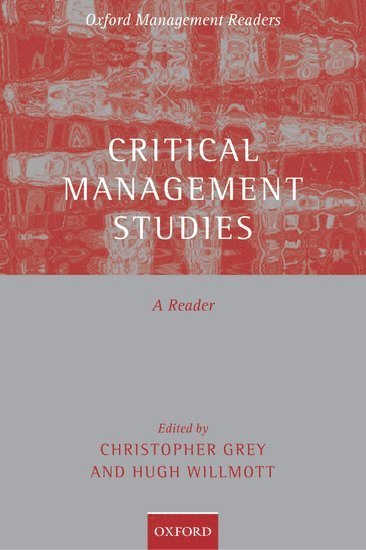 Critical Management Studies 1