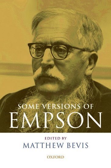 bokomslag Some Versions of Empson