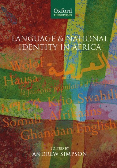 bokomslag Language and National Identity in Africa