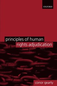 bokomslag Principles of Human Rights Adjudication