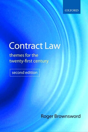 Roger Brownsword - Contract Law, Häftad