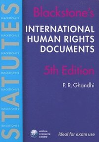 bokomslag Blackstone's International Human Rights Documents