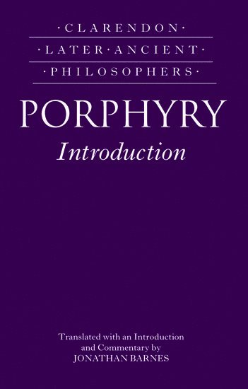 bokomslag Porphyry's Introduction