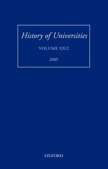 bokomslag History of Universities