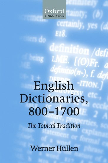 English Dictionaries, 800-1700 1