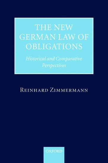 bokomslag The New German Law of Obligations