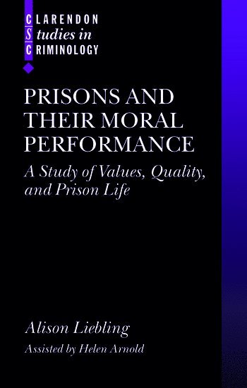Prisons and their Moral Performance 1