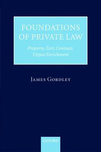 bokomslag Foundations of Private Law