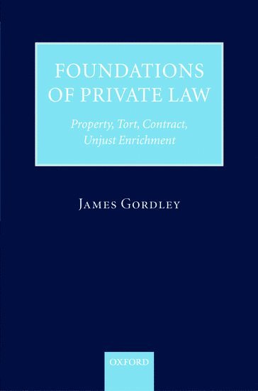 bokomslag Foundations of Private Law