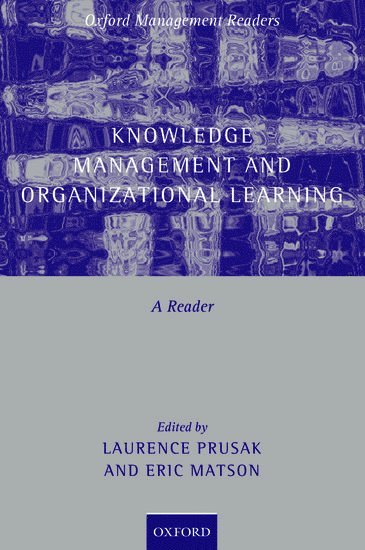 bokomslag Knowledge Management and Organizational Learning