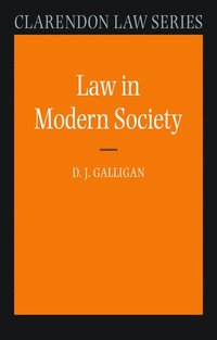 bokomslag Law in Modern Society