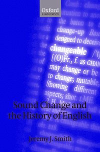 bokomslag Sound Change and the History of English
