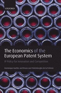 bokomslag The Economics of the European Patent System