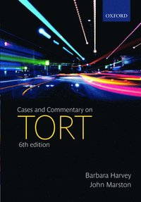 bokomslag Cases and Commentary on Tort