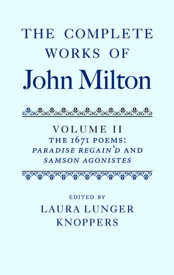 bokomslag The Complete Works of John Milton: Volume II