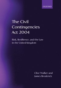 bokomslag The Civil Contingencies Act 2004