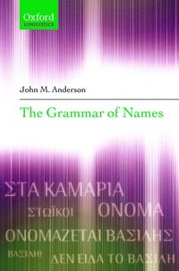 bokomslag The Grammar of Names