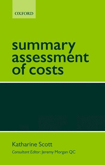 Summary Assessment of Costs 1