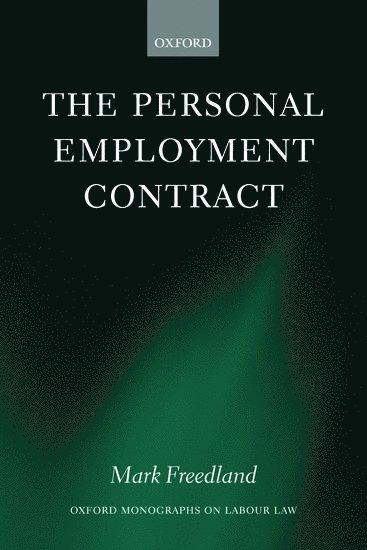 bokomslag The Personal Employment Contract