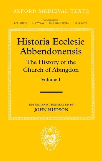 bokomslag Historia Ecclesie Abbendonensis