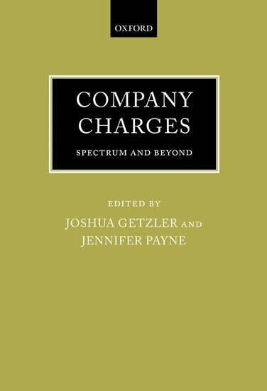 Joshua Getzler, Jennifer Payne - Company Charges, Inbunden