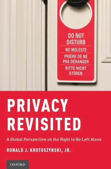 Privacy Revisited 1