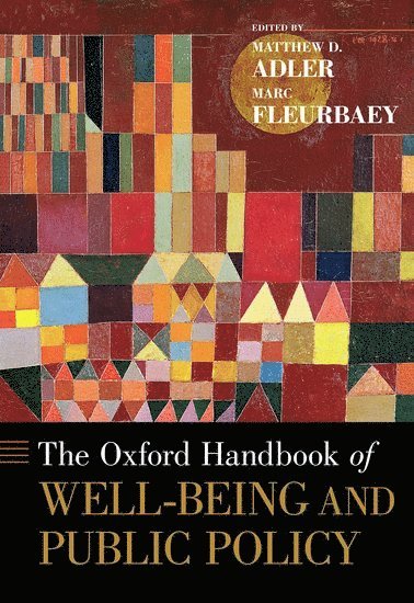 bokomslag The Oxford Handbook of Well-Being and Public Policy