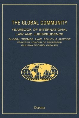 Global Community Yearbook Of International Law And Jurisprudence 1