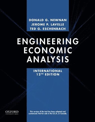 bokomslag Engineering Economic Analysis