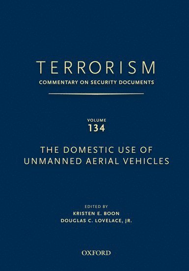 Douglas Jr. Lovelace, PA) Lovelace, Douglas Jr. (Director, Strategic Studies Institute, Director, Strategic Studies Institute, Army War College, Carlisle, Douglas Lovelace, Kristen Boon - TERRORISM: COMMENTARY ON SECURITY DOCUMENTS VOLUME 137, Inbunden