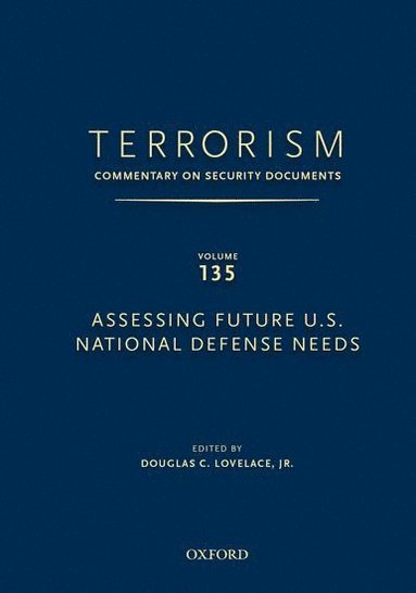 bokomslag TERRORISM: COMMENTARY ON SECURITY DOCUMENTS VOLUME 137