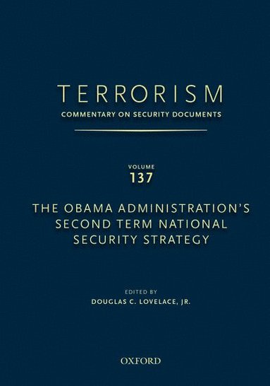 bokomslag TERRORISM: COMMENTARY ON SECURITY DOCUMENTS VOLUME 137