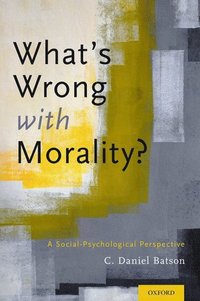 bokomslag What's Wrong With Morality?