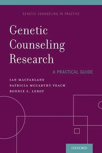 bokomslag Genetic Counseling Research: A Practical Guide