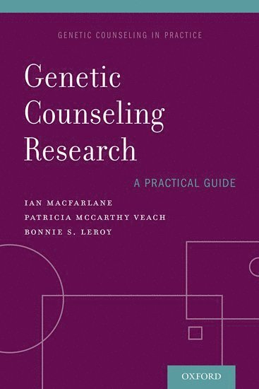 bokomslag Genetic Counseling Research: A Practical Guide