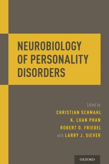 bokomslag Neurobiology of Personality Disorders