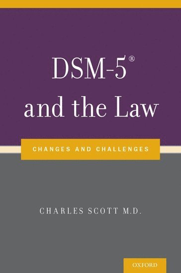 bokomslag DSM-5 and the Law