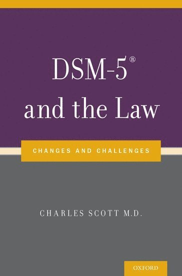 bokomslag DSM-5¿ and the Law