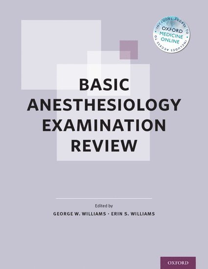 Basic Anesthesiology Examination Review 1