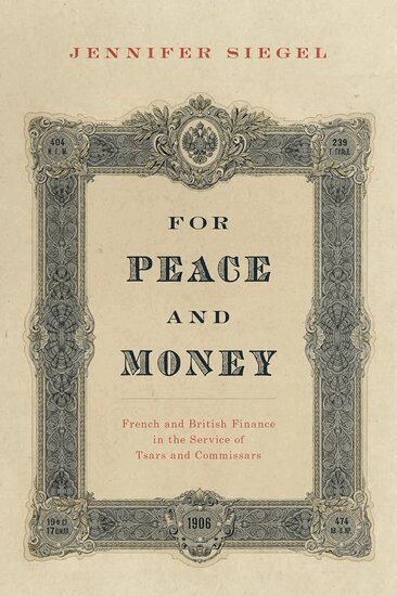 Jennifer Siegel - For Peace and Money, Inbunden
