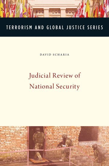 David Scharia - Judicial Review of National Security, Inbunden